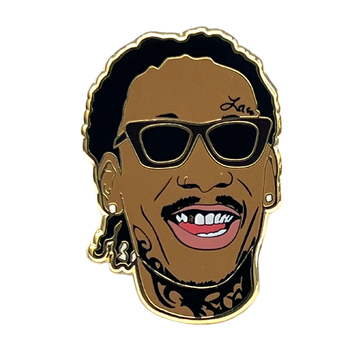 Wiz Gold Plated Pin