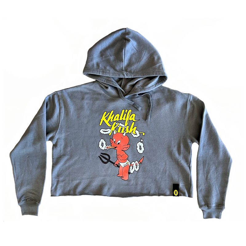 Lil Devil Crop Top Hoodie