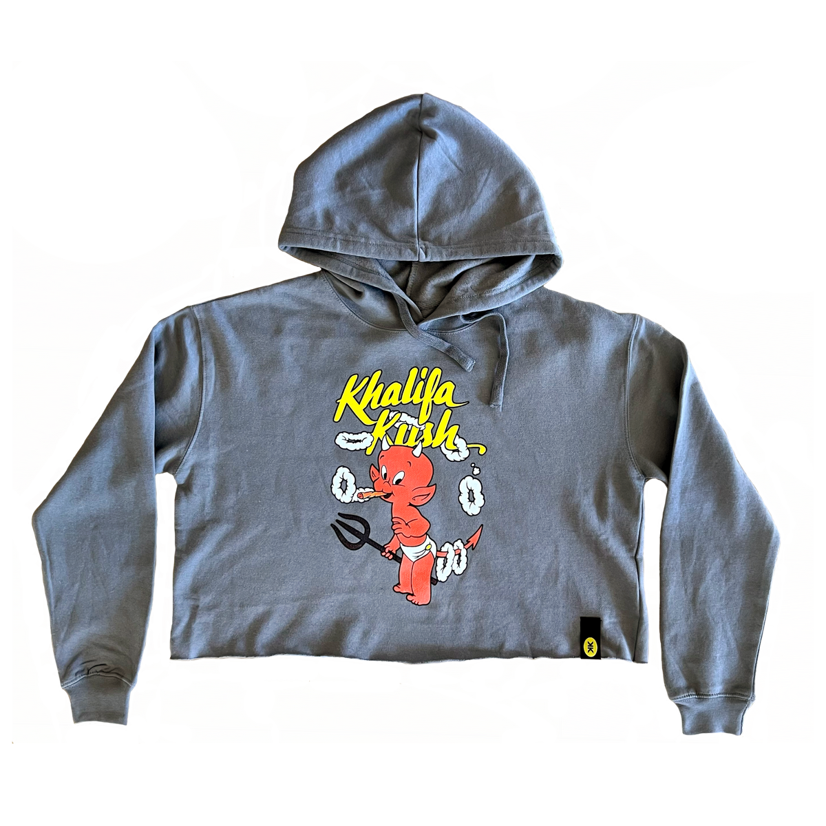 Lil Devil Crop Top Hoodie