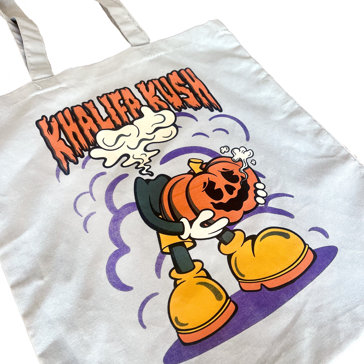 Smoking Pumpkin Tote