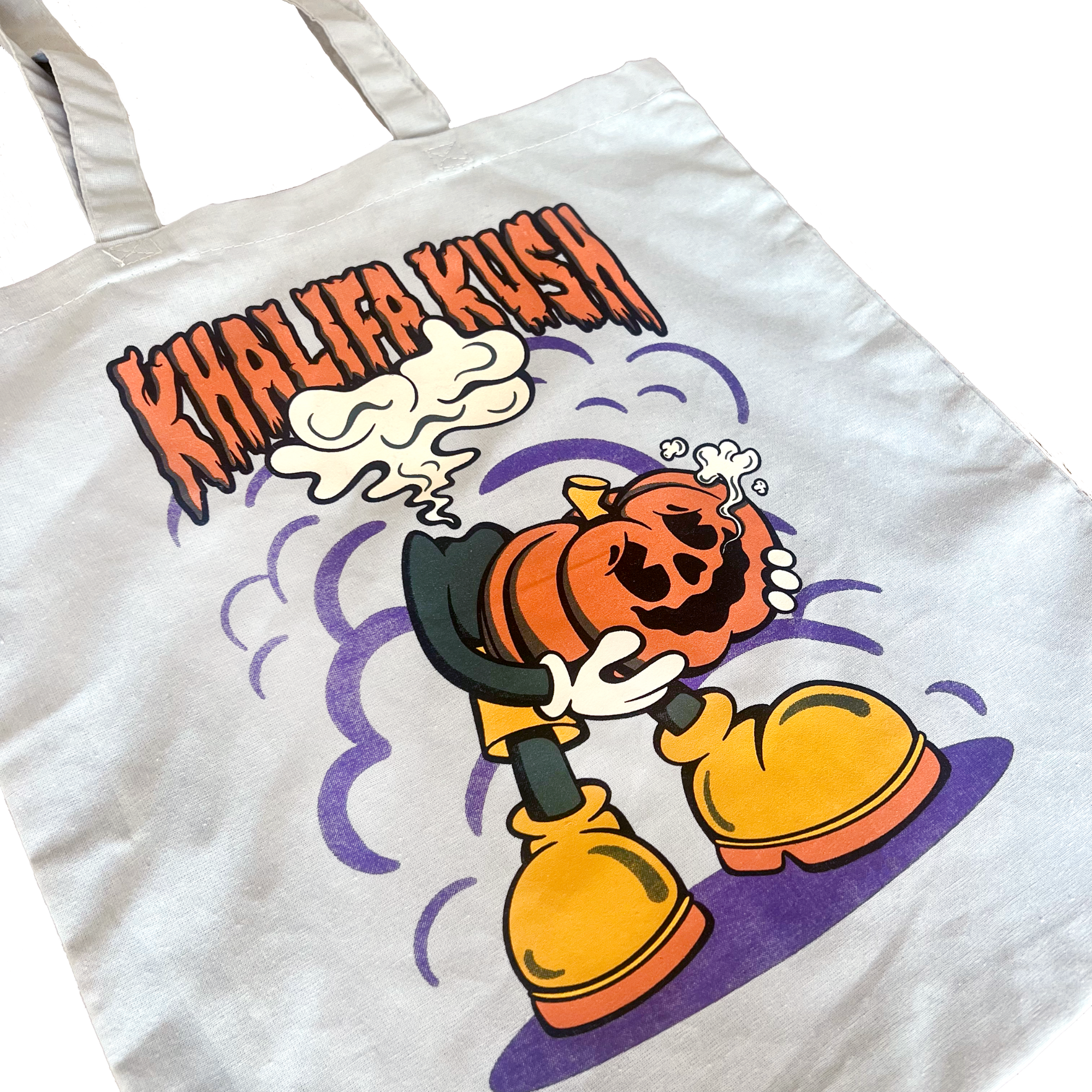 Smoking Pumpkin Tote
