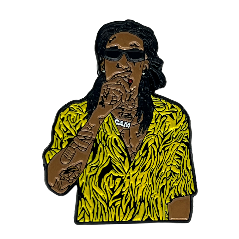 Wiz Zebra Shirt Pin