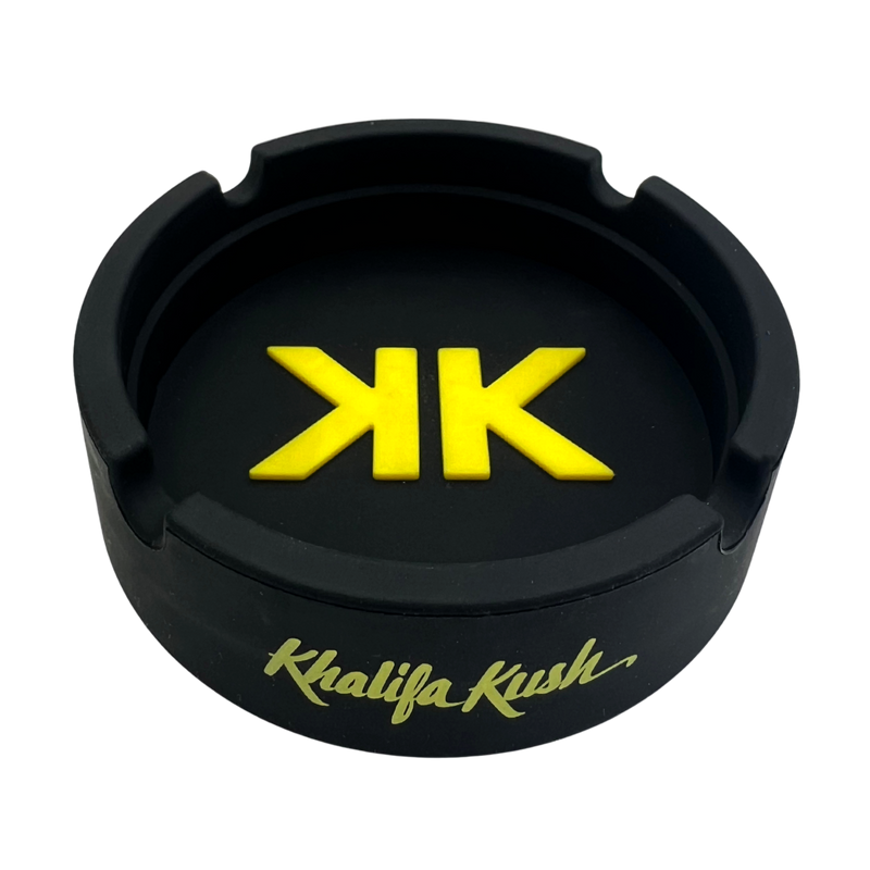 Khalifa Kush Ash Tray - Black & Yellow