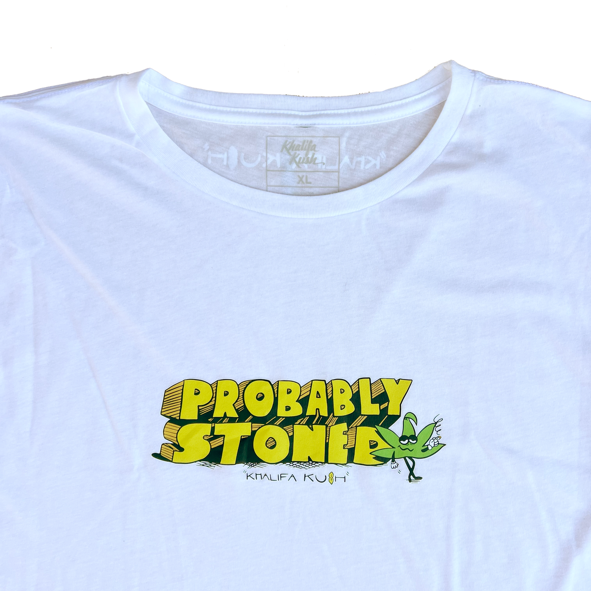 Probably Stoned Crop Top T-Shirt