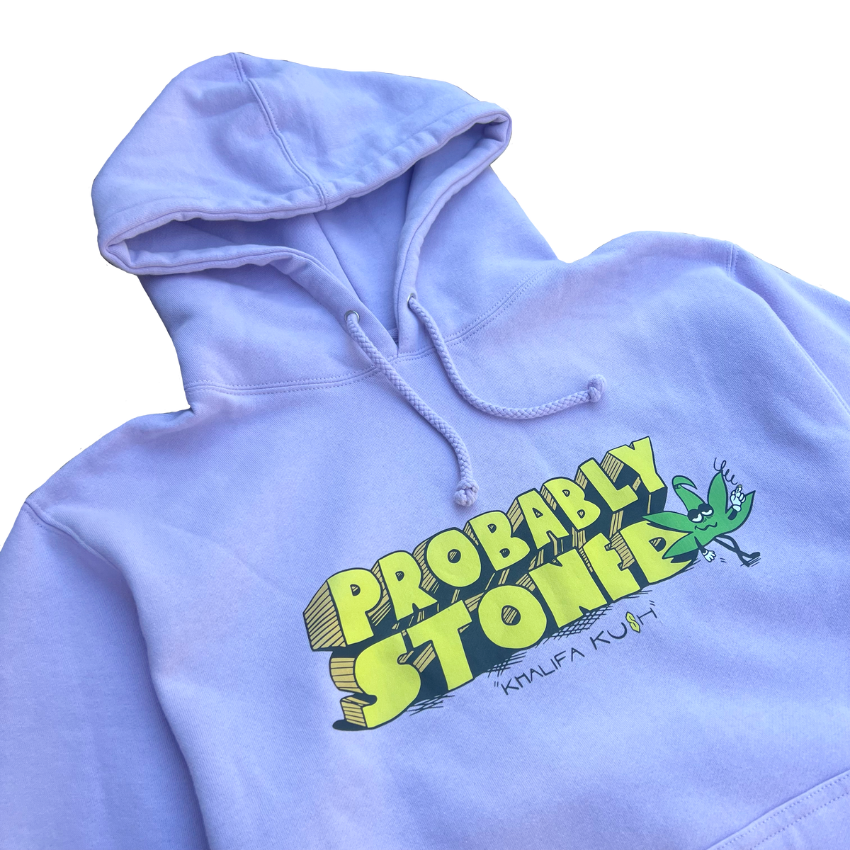 Probably Stoned Lavender Hoodie