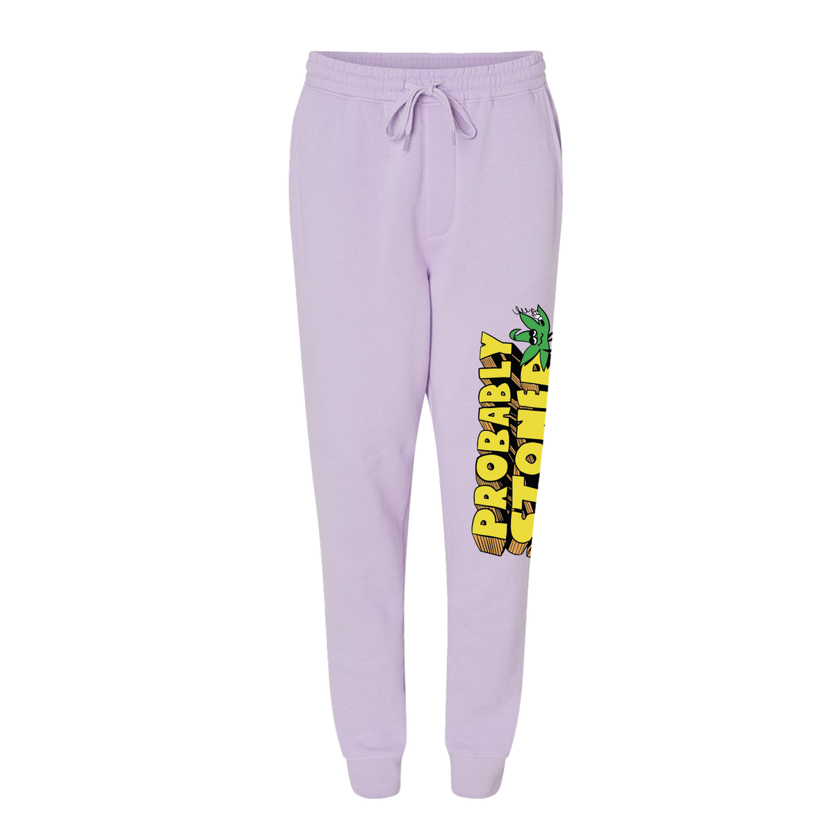 Probably Stoned Lavender Sweatpants