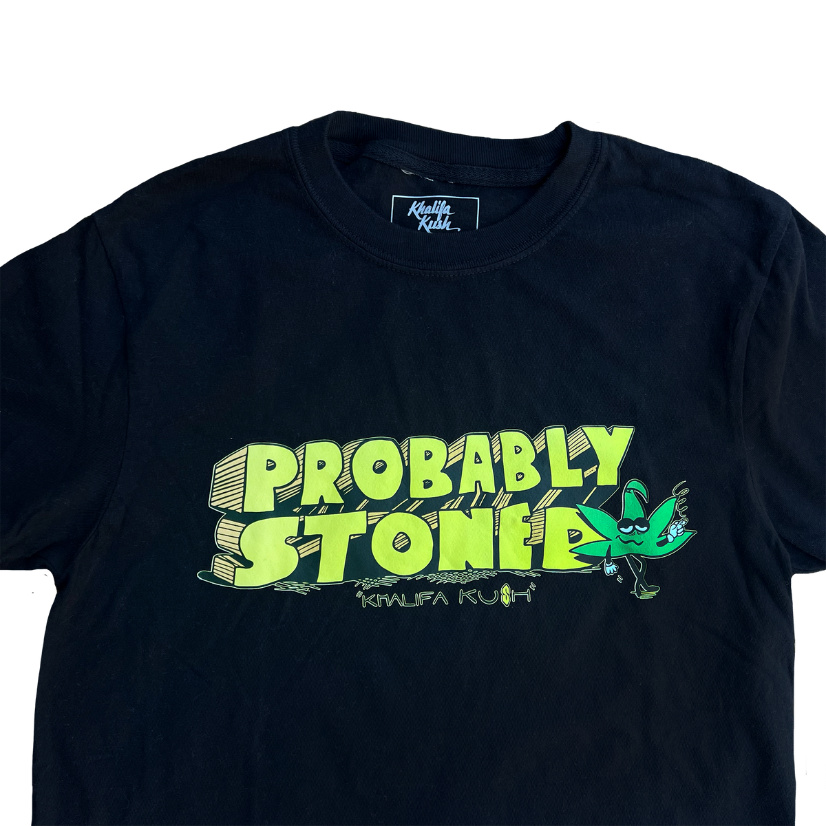 Probably Stoned Black T-Shirt